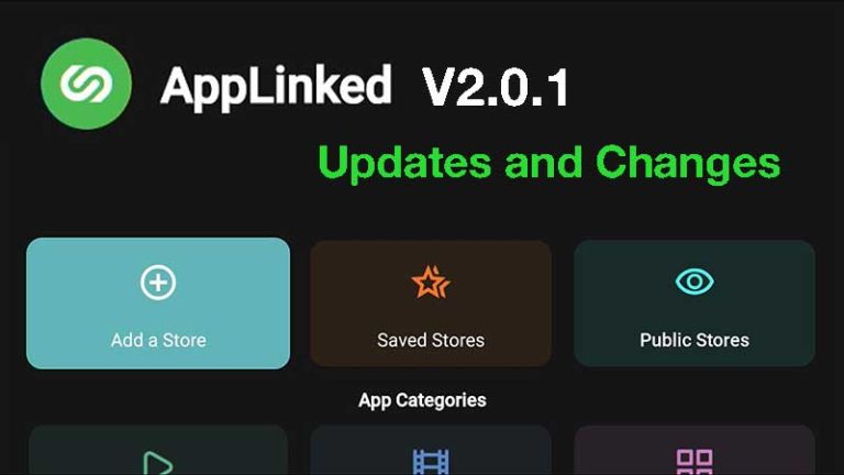 Applinked 2.0.1 updates and changes